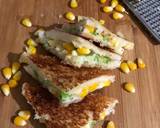 Chilli cheese corn sandwich recipe step 6 photo