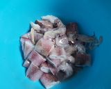 Foto langkah ke 1 dari resep Cumi Asam Cabai Ijo.