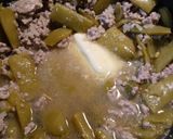 A picture of step 2 of Ground Pork and Pole Beans.