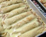 A picture of step 6 of Blintzes.