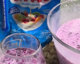 Foto langkah ke 6 dari resep Es Jelly Milk Buah Naga.