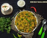 A picture of step 9 of Kodo Millet Masala Khichdi.