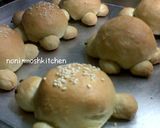 Foto langkah ke 6 dari resep Roti Kura kura tanpa Telur.