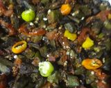 A picture of step 6 of Chatpati Okra...