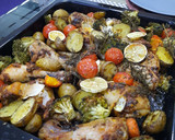 Foto langkah ke 7 dari resep Roasted Chicken with creamy sauce.