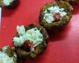 A picture of step 6 of Spinach cheese Tarts.