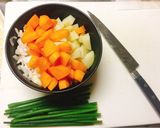 Hình bước làm 2 của món Cơm cà ri bò kiểu Nhật (カレーライス)