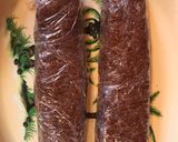Kávés kókuszos keksztekercs (vegán) recept fázis 5 fotója