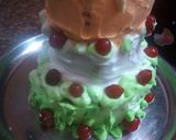 A picture of step 4 of Special Cake without bake.