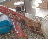 Foto del paso 2 de la receta: Bollitos Hojaldrados rellenos de Crema Pastelera y Mermelada de Cereza