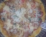 Foto langkah ke 12 dari resep Pizza teflon no mozarella, no telur.