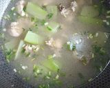 Foto langkah ke 4 dari resep Sup Ayam Jahe Labu Siam.