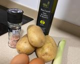 Foto del paso 1 de la receta: Tortilla de patatas con tan solo un poco de aceite!!!