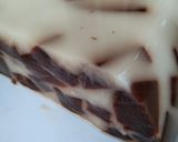 Foto langkah ke 4 dari resep Puding coklat susu berbercak kotak?.