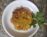 A picture of step 5 of Poha mini uttapam.