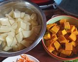 Foto del paso 2 de la receta: Papas con mote #platosquereunen