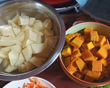 Foto del paso 2 de la receta: Papas con mote #platosquereunen