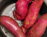 A picture of step 1 of Sweet potato's Gulabjamun.
