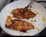 A picture of step 6 of Cheesy Chicken with spaghetti & potato wedges.