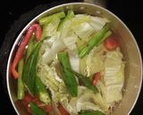 Hình bước làm 3 của món Salad trứng xì dầu