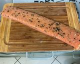 Une image de l'étape 3 de Cœur de saumon à la crème d’oseille.