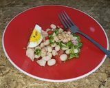 Foto del paso 4 de la receta: Empedrat (ensalada de porotos y atún)