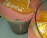 Une image de l'étape 3 de Trio choco / banane / fraise aux oranges 🍊 et fraise 🍓.