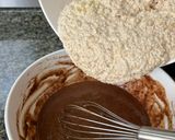 Foto langkah ke 4 dari resep Chocolate Oat Raisin & Banana Cake (Anti Gagal, Tanpa Terigu dan Gula) ❤️.