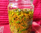 A picture of step 9 of Instant Green Chilli Pickle.