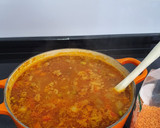 Foto del paso 4 de la receta: Sopa súper saludable con verduras, lentejas rojas y miso