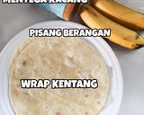 Gambar langkah 1 resipi Sushi Pisang (Easy Banana Sushi Rolls).