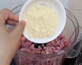 A picture of step 1 of Kofta Karahi.