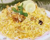A picture of step 11 of Chicken Biryani 😋😋.