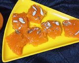 ऑरेंज बॉम्बे कराची हलवा (orange bombay karachi halwa recipe in marathi) रेसिपी स्टेप 5 फोटो