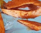 Roasted sweet potato wedges recipe step 2 photo