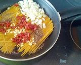 Foto del paso 2 de la receta: Pasta rápida a la sartén. Receta vegana