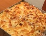 Tejszínes csirkés rakott tészta recept fázis 3 fotója