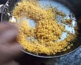 A picture of step 1 of Fried Sugar Cassava flakes with grilled fish.