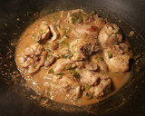 Foto del paso 16 de la receta: Wok de arroz cremoso con pollo,en salsa de pate y pimientos