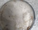 A picture of step 4 of Cashew coffee creamer cold coffee.
