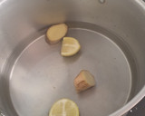 Foto del paso 1 de la receta: Salmón con tirabeques al vapor y dos salsas