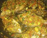 A picture of step 6 of Pepper tilapia fish.