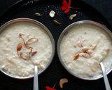 A picture of step 1 of Chawal ki kheer.