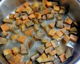 A picture of step 2 of Elephant Yam Fry.