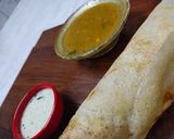 A picture of step 4 of Dosa.