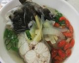 石班魚洋蔥湯的食譜步驟3照片