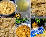 A picture of step 1 of Juicy, Cheesy, Delicious Chicken Enchiladas In Wheat Flour Tortillas.