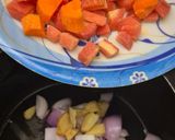 गाजर अदरक सूप (Carrot Ginger Soup recipe in Hindi) रेसिपी चरण 2 फोटो
