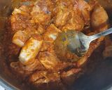 A picture of step 7 of Puran Singh Chicken Curry(Dhabha Chicken Curry).