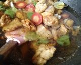 A picture of step 15 of Chicken chilli.